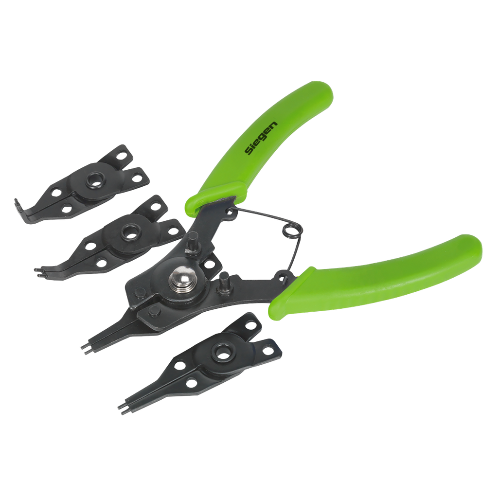 Siegen Internal/External Circlip Pliers Set