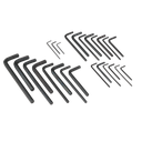 Siegen Hex Key Set 25pc