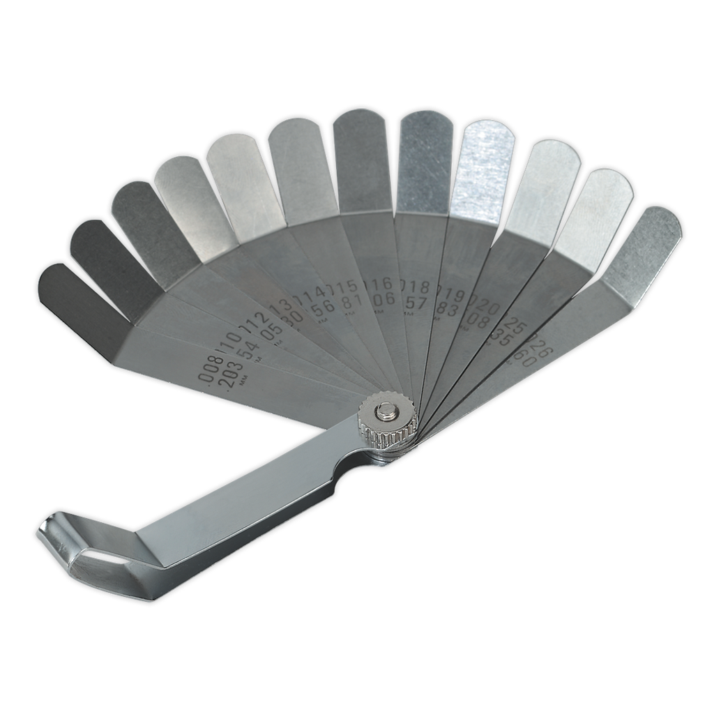 Siegen Dual Marked Offset Feeler Gauge 12 Blade