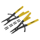 Sealey Siegen Internal/External Circlip Pliers Set 400mm