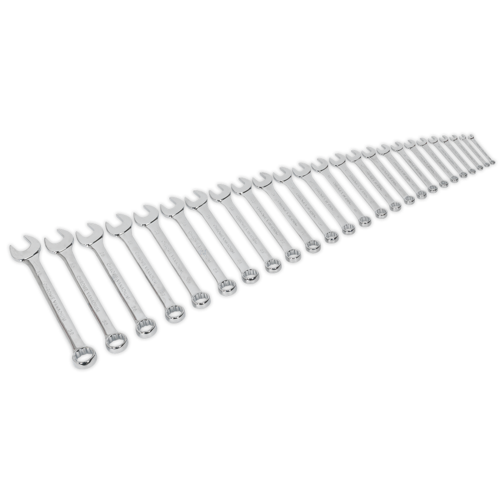 Sealey Siegen Combination Spanner Set 25pc