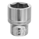 Sealey Siegen Socket 3/8"Sq Drive 17mm