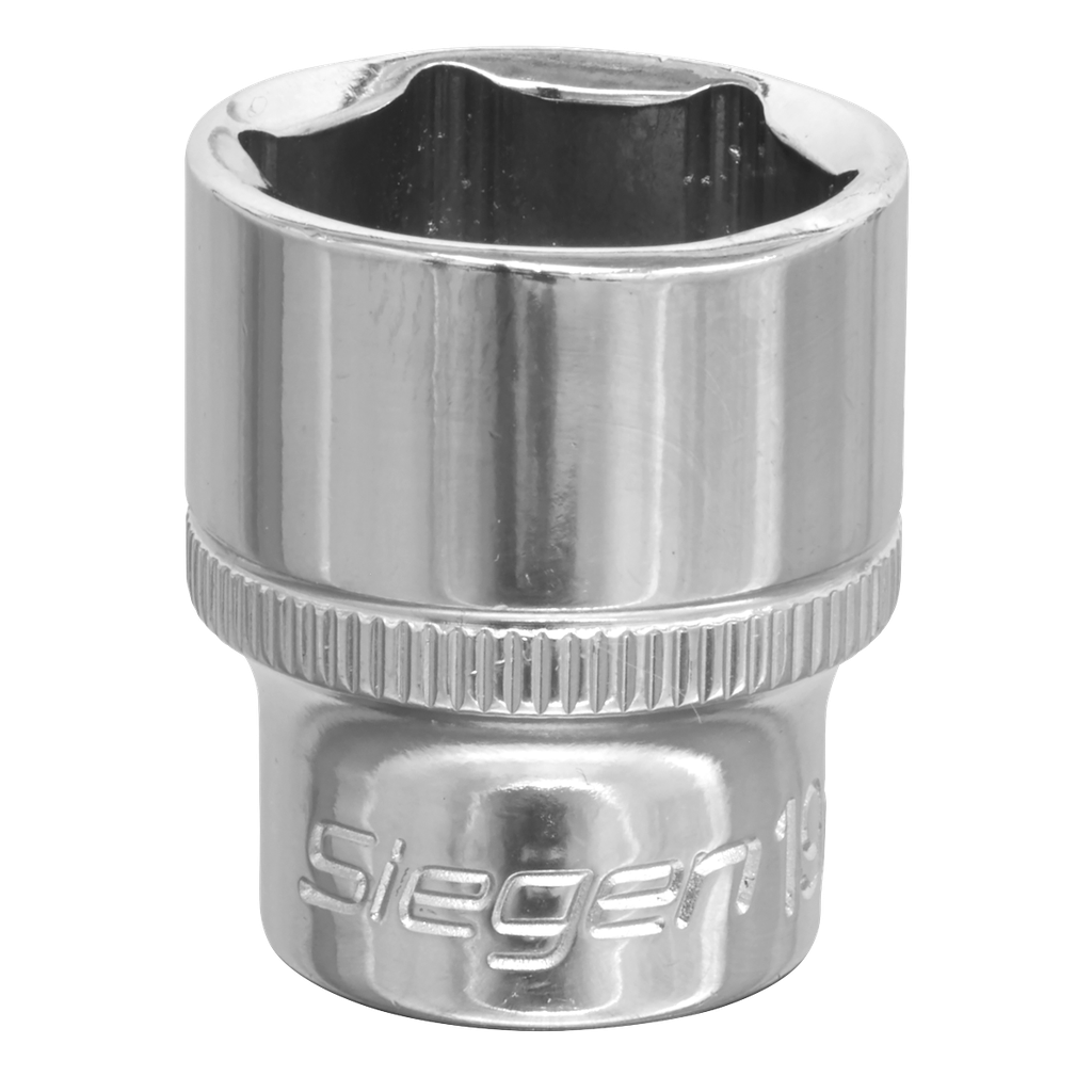 Sealey Siegen Socket 19mm 3/8"Sq Drive