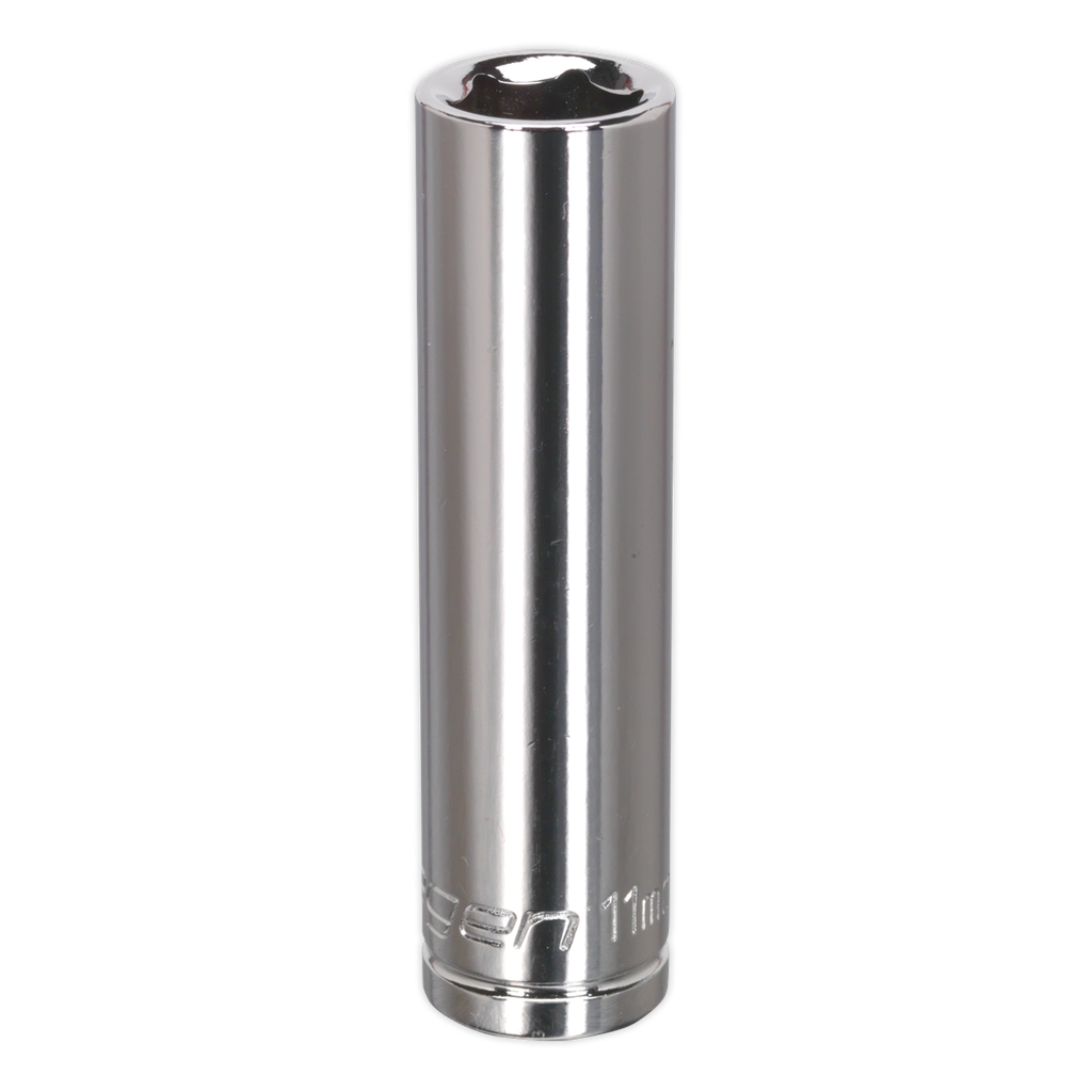 Sealey Siegen Deep Socket 3/8"Sq Drive 11mm