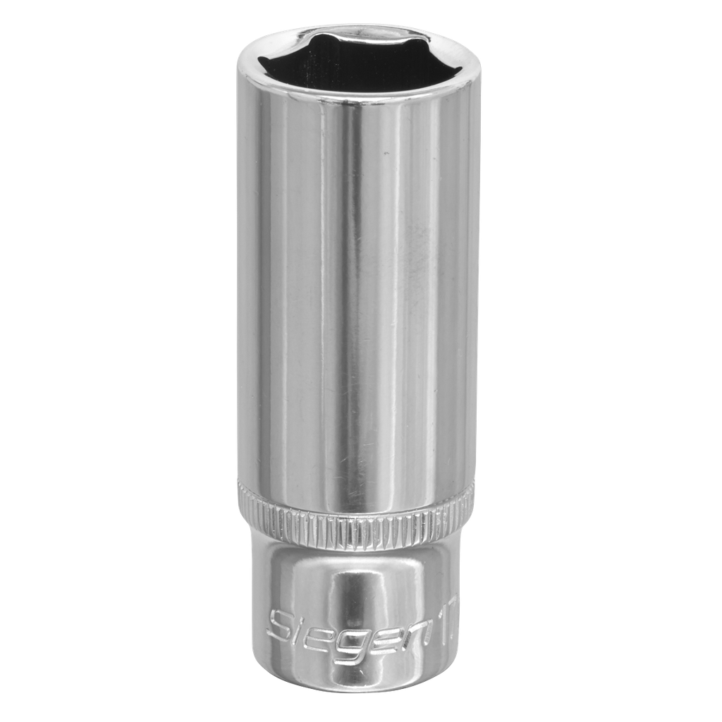 Siegen Deep Socket 3/8"Sq Drive 17mm
