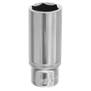 Siegen Deep Socket 3/8"Sq Drive 19mm