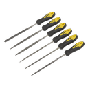 Sealey Siegen Needle File Set 100mm 6pc