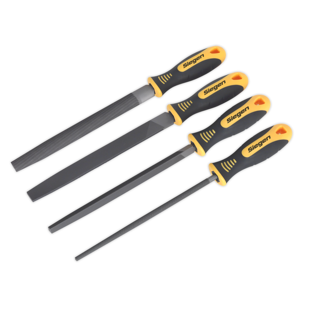 Sealey Siegen File Set 200mm 4pc