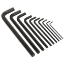 Sealey Siegen Jumbo Hex Key Set 10pc
