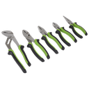 Sealey Comfort Grip Pliers Set 5pc