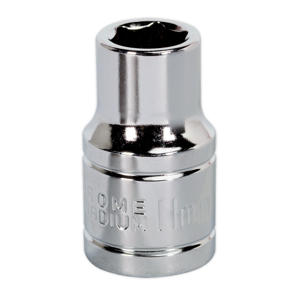 Sealey Siegen Socket 1/2"Sq Drive 11mm