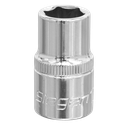 Sealey Siegen Socket 1/2"Sq Drive 13mm