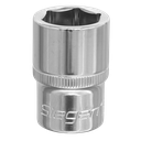Sealey Siegen Socket 1/2"Sq Drive 18mm
