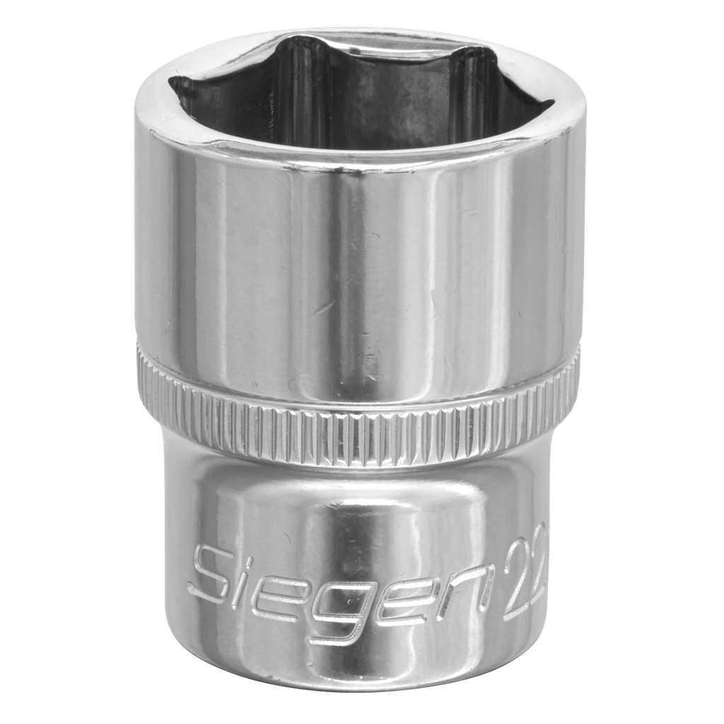 Sealey Siegen Socket 1/2"Sq Drive 22mm