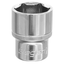 Sealey Siegen Socket 1/2"Sq Drive 23mm