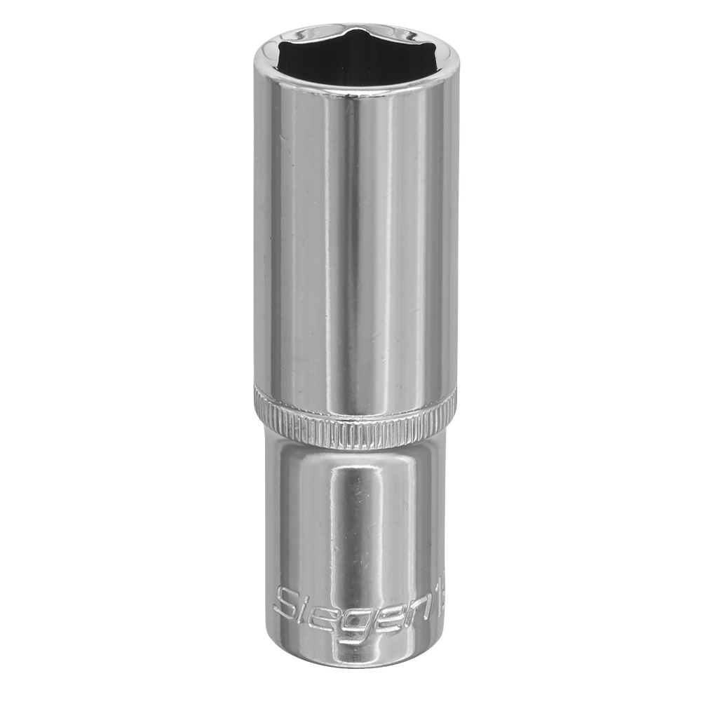 Sealey Siegen Deep Socket 1/2"Sq Drive 19mm