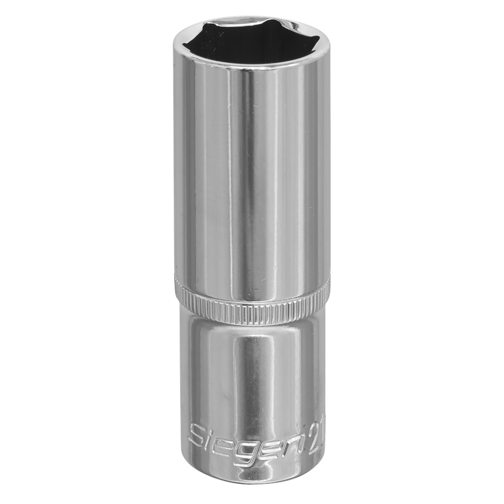 Sealey Siegen Deep Socket 1/2"Sq Drive 21mm