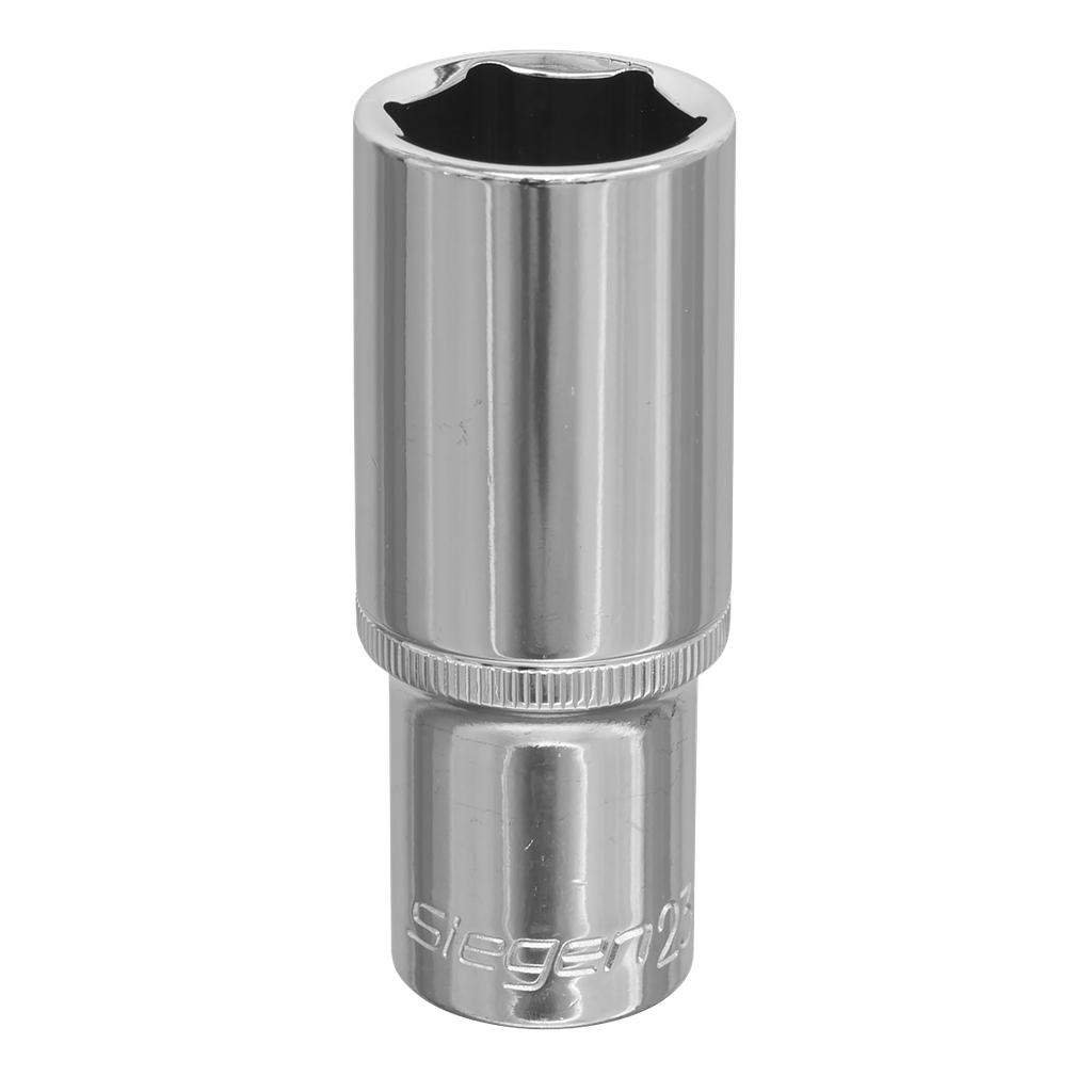 Sealey Siegen Deep Socket 1/2"Sq Drive 23mm
