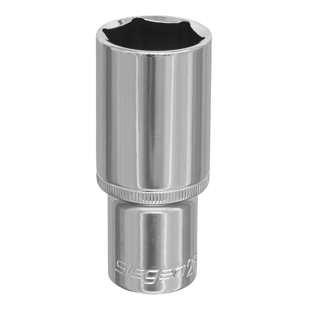 Siegen Deep Socket 1/2"Sq Drive 26mm