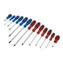 Sealey Siegen Hammer-Thru Screwdriver Set 13pc