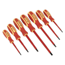 Siegen Screwdriver Set 7pc - VDE Approved