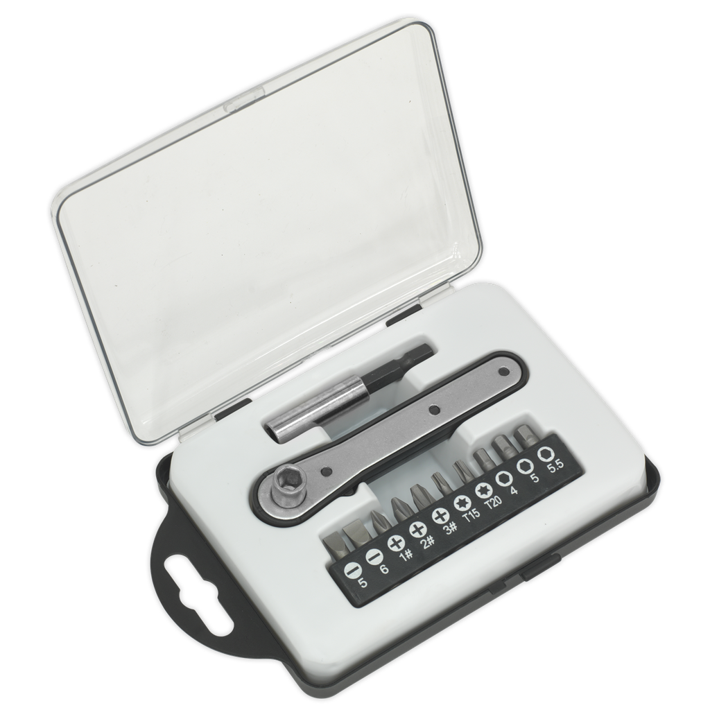 Siegen Ratchet Driver Bit Set 12pc