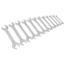 Sealey Siegen Double Open-End Spanner Set 12pc
