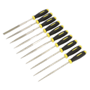 Siegen Diamond Needle File Set 100mm 10pc