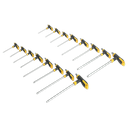 Sealey Siegen T-Handle TRX-Star* & Hex Key Set 16pc