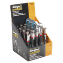 Sealey Siegen Telescopic Magnetic Pick-Up Tools & Inspection Mirrors - Display Box of 20