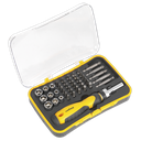 Sealey Siegen Ratchet Screwdriver Socket & Bit Set 45pc