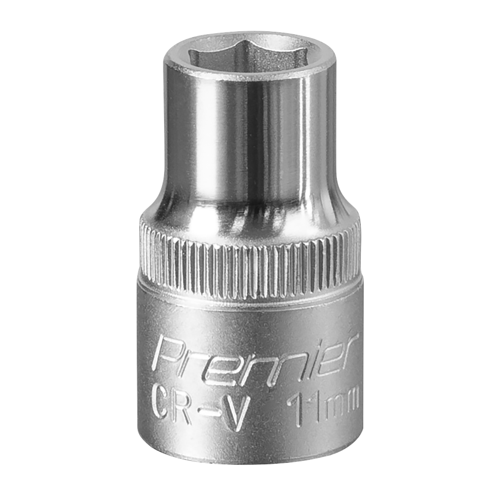 Sealey Premier Socket 1/2"Sq Drive 11mm