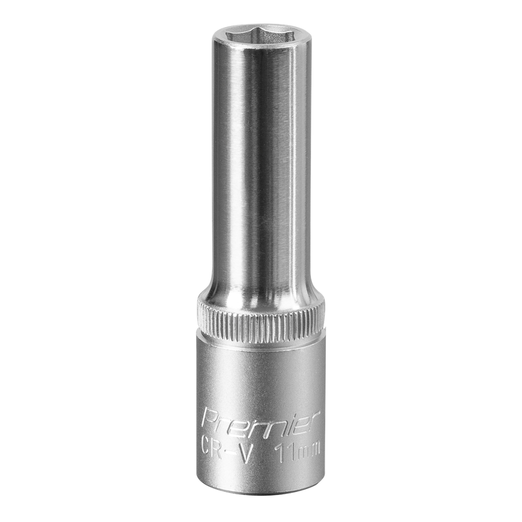 Sealey Premier Deep Socket 1/2"Sq Drive 11mm