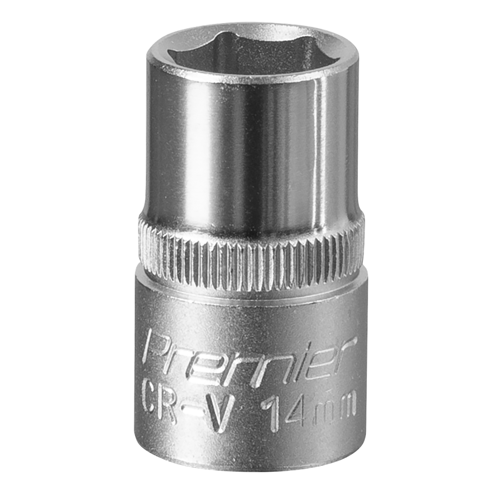 Sealey Premier Socket 1/2"Sq Drive 14mm