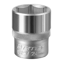 Sealey Premier Socket 1/2"Sq Drive 24mm