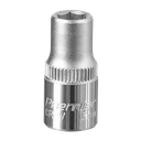 Sealey Premier Socket 1/4"Sq Drive 6mm