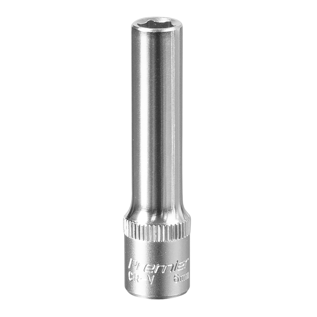 Premier Deep Socket 1/4"Sq Drive 6mm