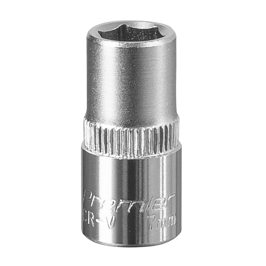 Sealey Premier Socket 1/4"Sq Drive 7mm