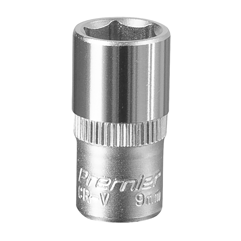 Sealey Premier Socket 1/4"Sq Drive 9mm
