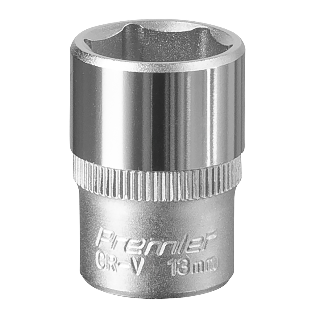 Sealey Premier Socket 1/4"Sq Drive 13mm