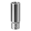 Sealey Premier Deep Socket 1/4"Sq Drive 13mm