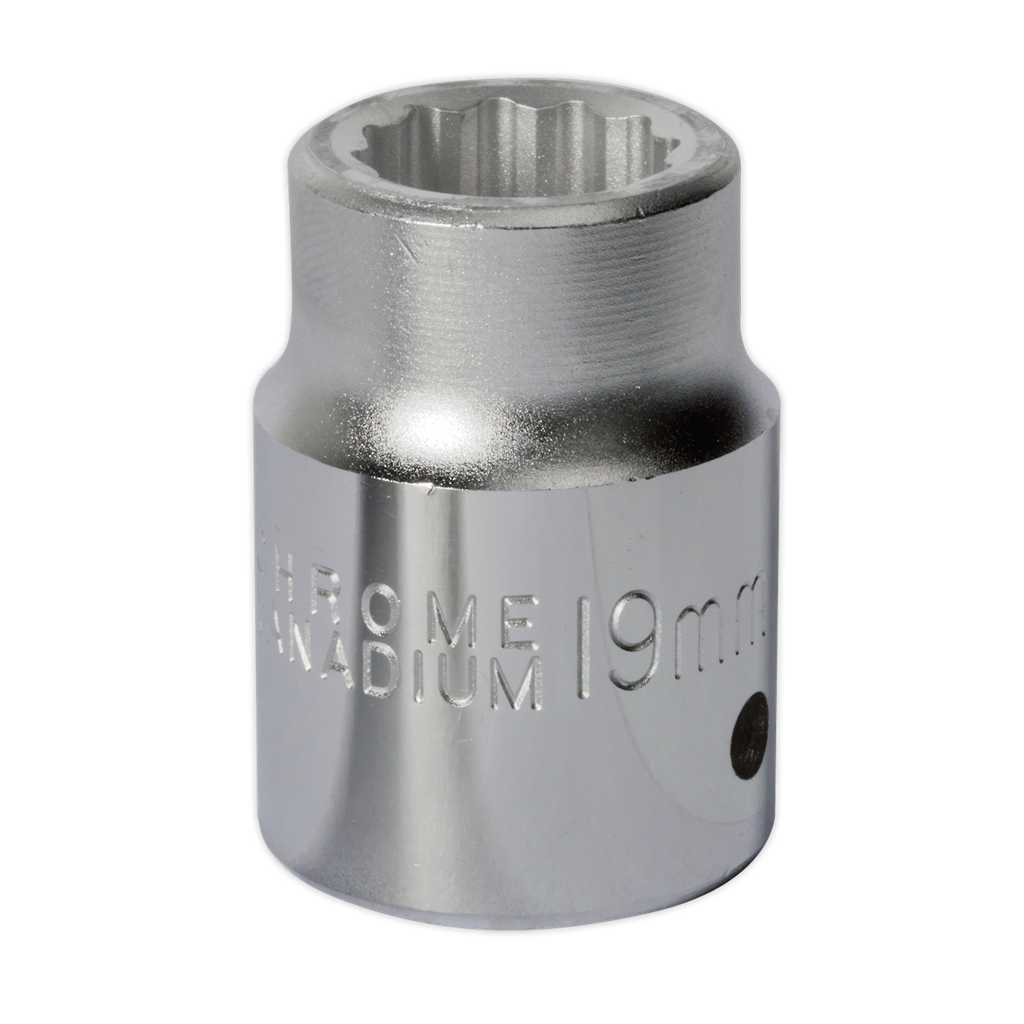 Sealey Premier Socket 3/4"Sq Drive 19mm