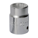 Sealey Premier Socket 3/4"Sq Drive 22mm