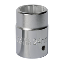 Sealey Premier Socket 3/4"Sq Drive 24mm