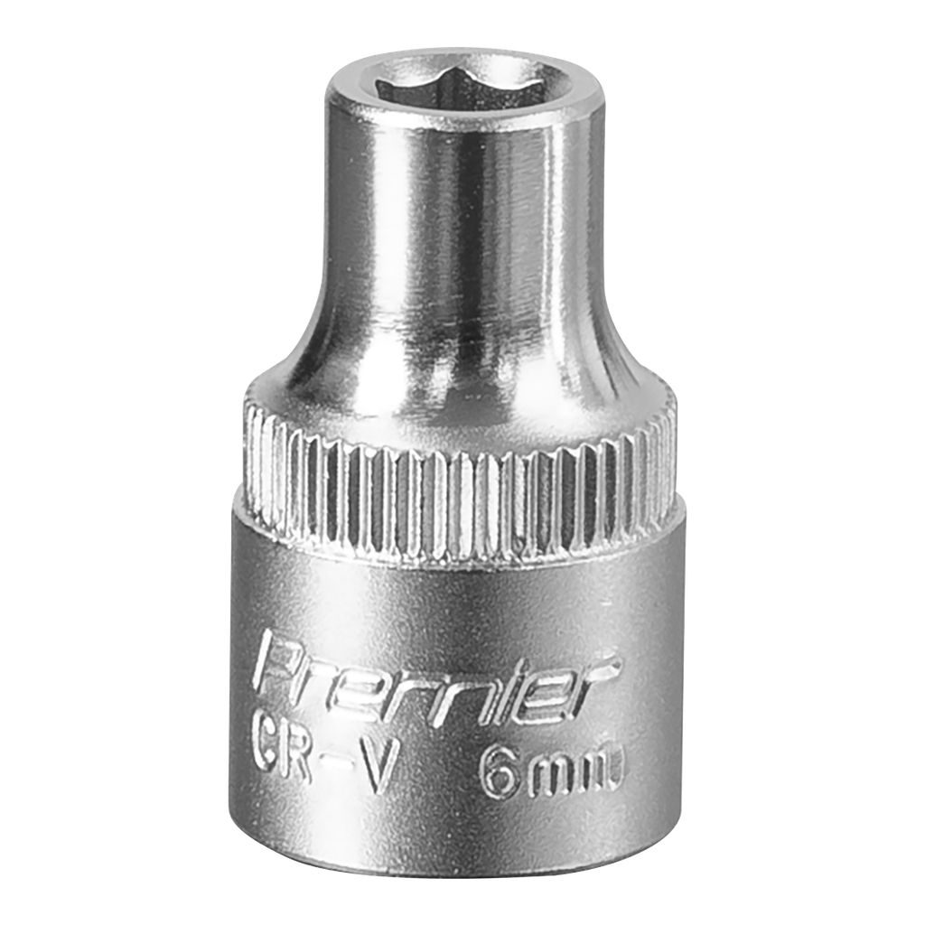 Sealey Premier Socket 3/8"Sq Drive 6mm