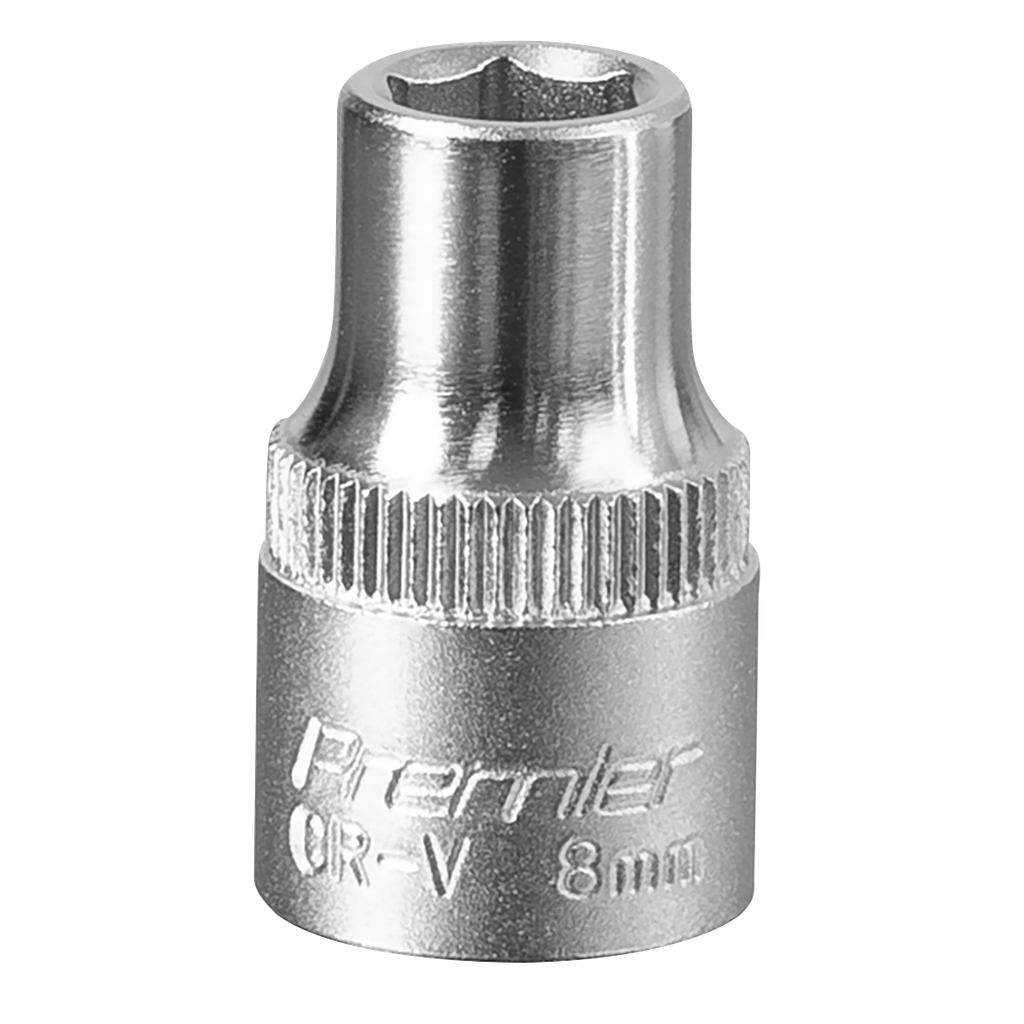 Sealey Premier Socket 3/8"Sq Drive 8mm