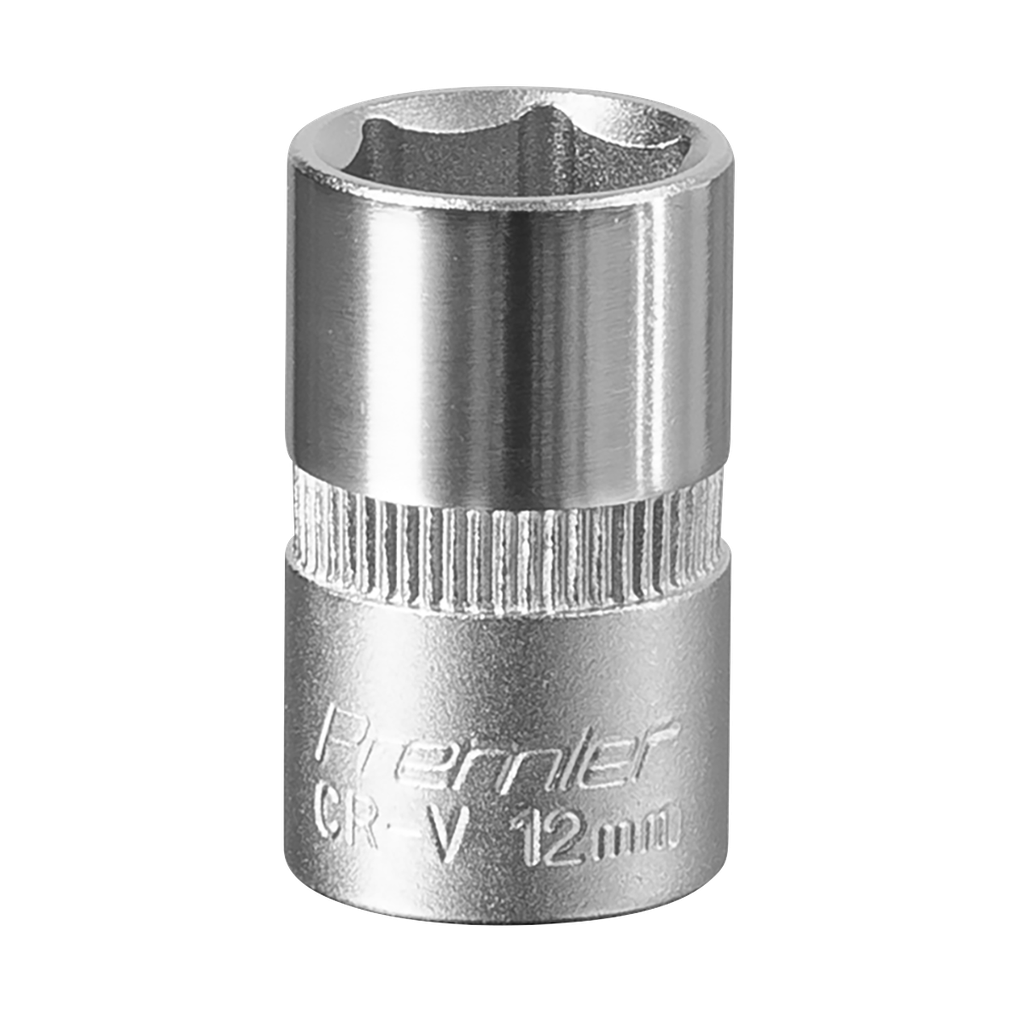 Sealey Premier Socket 3/8"Sq Drive 12mm