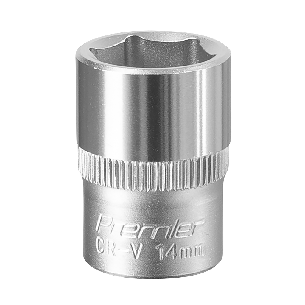 Sealey Premier Socket 3/8"Sq Drive 14mm