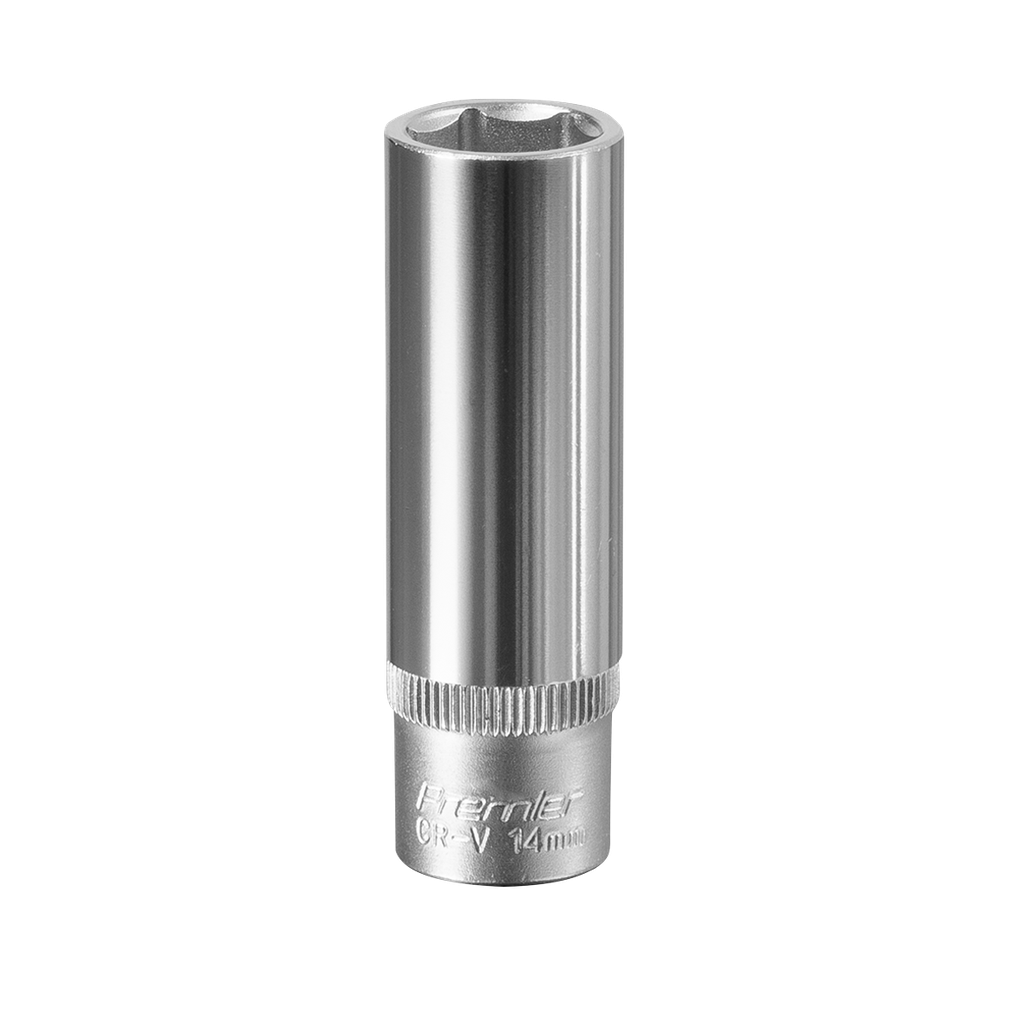 Sealey Premier Deep Socket 3/8"Sq Drive 14mm