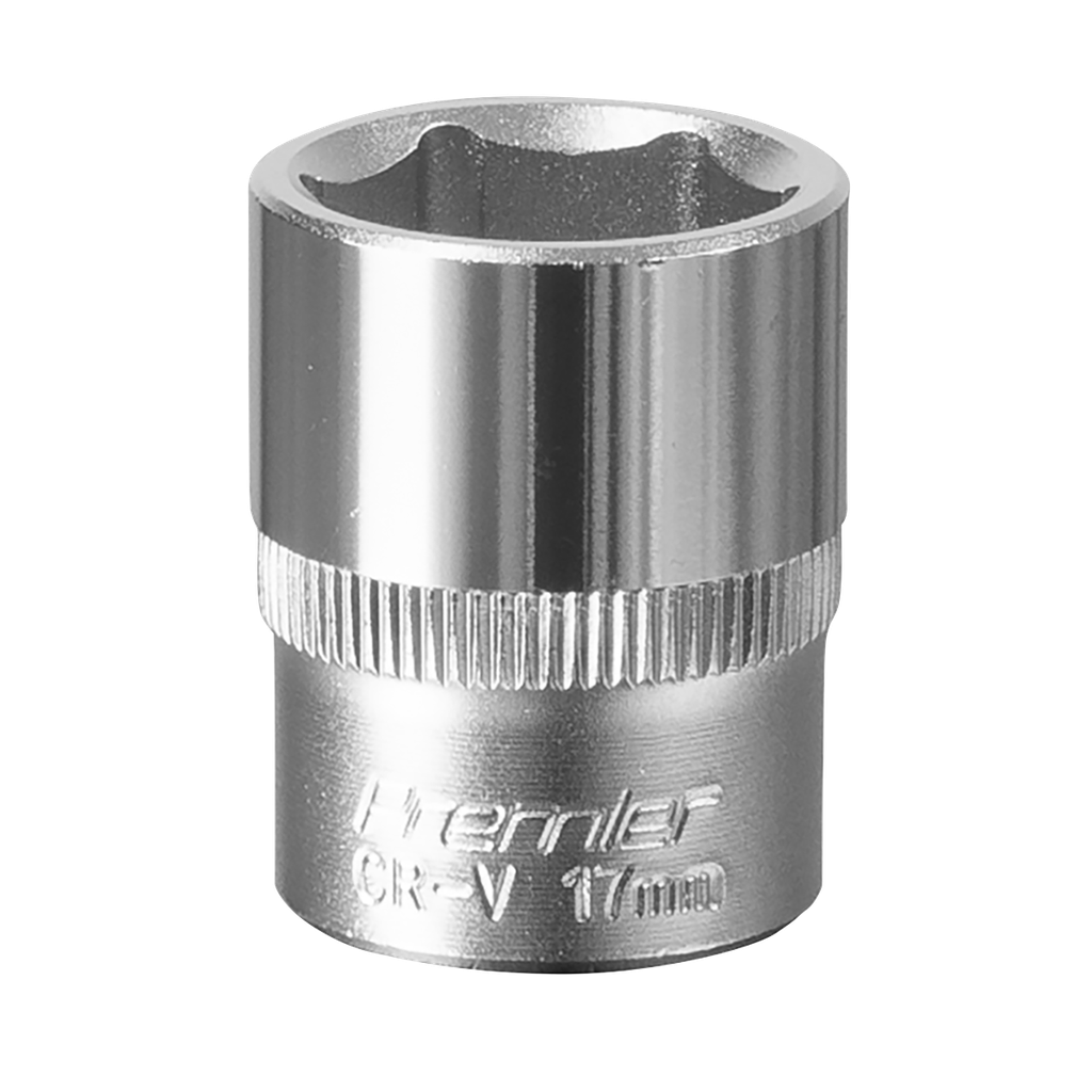 Sealey Premier Socket 3/8"Sq Drive 17mm